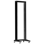 19"montážní rám 42U jednodílný černý