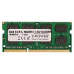 2-Power 8GB PC3L-14900S 1866MHz DDR3 CL13 1.35V SoDIMM 2Rx8 1.35V (DOŽIVOTNÍ ZÁRUKA