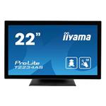 22" iiyama  T2234AS-B1: IPS, Full HD, 350cd/m2, HDMI, USB, černý
