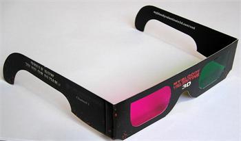 3D brýle - papírové, Green-Magenta, My Bloody Valentine 3D ( Krvavý Valentýn 3D )
