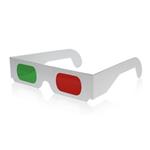 3D brýle - papírové, Red-Green ( červená - zelená )