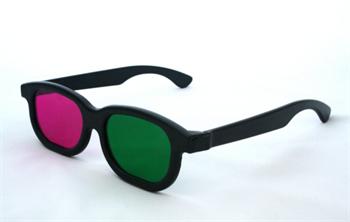 3D brýle - plastové, s fóliemi Green/Magenta