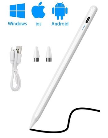 Active stylus universal P3Pro-KC white - for Android, iOS, Windows