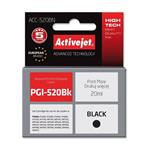 ActiveJet Ink cartridge Canon PGI-520Black (WITH CHIP)     ACC-520Bk