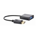 Adaptér DisplayPort (M) na VGA (F), kabel 15cm, černý
