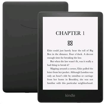 AMAZON KINDLE PAPERWHITE 5 2021, 6,8" 16GB E-ink displej, WIFi, BLACK, BEZ REKLAM