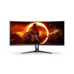 AOC LCD herní CU34G2XE 34" zakřivený VA 21:9 FreeSync/3440x1440@144Hz/1ms/300cd/80mil:1/HDMI/2xDP/VESA