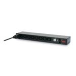 APC AP7921 Rack PDU, Switched, 1U, 16A, C20 -> (8)C13 - Horizontal
