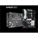 ASROCK MB B450 STEEL LEGEND (AM4, amd B450, 4xDDR4 3533+, 6xSATA3, 7.1, HDMI +DPort, USB3.1, ATX)