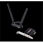 ASUS PCE-AX58BT, AX3000 Dvoupásmový PCI-E Wi-Fi 6 (802.11ax) adaptér se 2 externími anténami