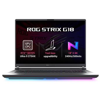 ASUS ROG Strix G18 - Ultra 9 Processor 275HX/32GB/1TB SSD/RTX 5070 Ti 12GB/18"/2,5K/IPS/2y PUR/bez OS/šedá