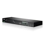 ATEN CS-1708i 8-Port PS/2-USB KVM on the NET™ With 1 Local/Remote User Access