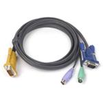 ATEN integrovaný kabel 2L-5202P pro KVM PS/2 1,8 M