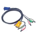 ATEN integrovaný kabel pro KVM PS/2 1.8 M pro CS1758