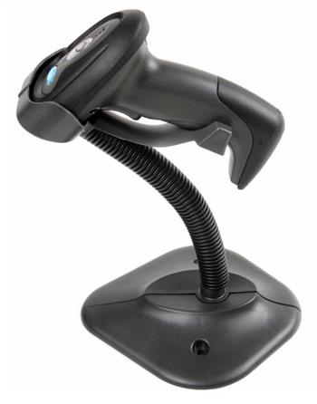 Automatická Laserová čtečka čarových kódů Yumite YT-763A, USB, stojánek