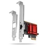 AXAGON PCEE-G25, PCIe network card - 2.5 Gigabit Ethernet port (RJ-45), Realtek RTL8125B,LP & SP