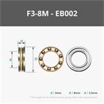 Bambu Lab Miniature Plane Thrust Ball Bearings F3-8M-EB002