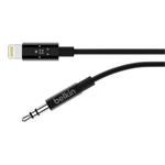 Belkin CABLE, M/M,LTG TO 3.5MM,3',BLACK