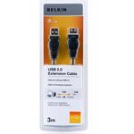 Belkin CABLE,USB,DSTP,USBAM/USBAF,3M,EXTENSION