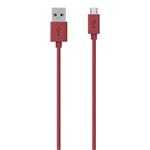 Belkin CABLE,USB,USBA/USBMICROB,2M,red