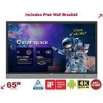 BenQ LCD RM6503 65" 3840x2160 Touch/400 nits/3xHDMI/VGA/7xUSB-A/3xUSB-B/1xUSB-C/2xRJ45/RS232/3.5mm/VESA/2x16W repro