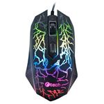 C-TECH Herní myš Tychon (GM-03P), casual gaming, herní, 7 barev podsvícení, 3200DPI, USB