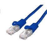 C-TECH Kabel patchcord Cat6, UTP, modrý, 3m