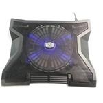 chladicí ALU podstavec Coolermaster NotePal XL pro NTB 9-17" black, 23cm blue led fan, 3port USB hub