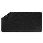 CONNECT IT DoubleColor podložka pod klávesnici a myš,umělá kůže, ČERNÁ+TMAVĚ HNĚDÁ