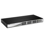 D-Link 24 PoE 10/100/1000 Base-T port with 4 x 1000Base-T /SFP ports- 24 x PoE 10/100/1000Mbps - DGS-1210-28P