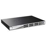 D-Link 24x100+2xGbit+2xSFP Smart/PoE+ - DES-1210-28P