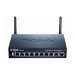 D-Link DSR-250N router/firewall,  8 x 10/100/1000Mbps, 1 x 10/100/1000Mbps WAN