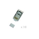 DATACOM Plug STP CAT6 8p8c- RJ45 drát (10ks)