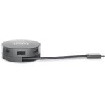Dell 6-in-1 Multiport Adapter DA305 - Dokovací stanice - USB-C - HDMI, DP, USB-C - 1GbE