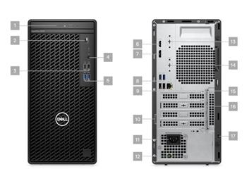 DELL OptiPlex MT 3000/i3-12100/8GB/256GB SSD/DVD-RW/W10P+W11P/3Y Prosupport onsite