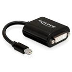 Delock adapter DisplayPort mini M to DVI (24+5) F, black