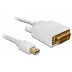 Delock adapter DisplayPort mini M to DVI (24) M, 2 meters