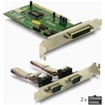 Delock adapter PCI 2x serial +1x parallel port