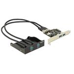 Delock Front Panel 2 x USB 3.0 + PCI Express Card 2 x USB 3.0
