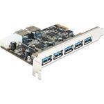 Delock PCI Express Card > 5 x external + 2 x internal USB 3.0