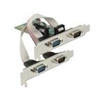 Delock PCI Express Karta > 4 x Seriový RS-232
