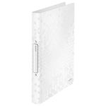 Desky s 2kroužkovým mechanismem Leitz WOW, bílá