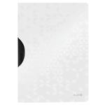 Desky s klipem Leitz WOW, PP, bílá