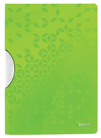 Desky s klipem Leitz WOW, PP, zelená