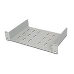 Digitus 10" fixed shelf 1U RAL 7035