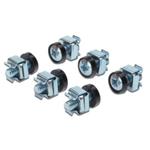 Digitus 19" installation 50pcs. screw set M650 X M6 screws, 50 X M6 nuts, 50 X M6 washers Black co