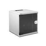Digitus 6U Wall Mounted 10" Rack, beige RAL 7035, Glasdoor