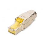 Digitus Cat.8.1 Field Termination Plug, shielded, metal screw, and dust cap