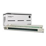 Digitus DIGITUS 19" CAT 3 ISDN patch panel, unshielded 50-port RJ45, 8P4C, LSA, 1U Color grey RAL 7