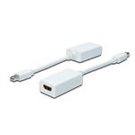 Digitus DisplayPort adapter cable, mini DP - HDMI type A M/F, 0.15m, DP 1.1a compatible, CE, wh